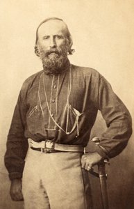 Giuseppe Garibaldi, from a 19th Century Photograph